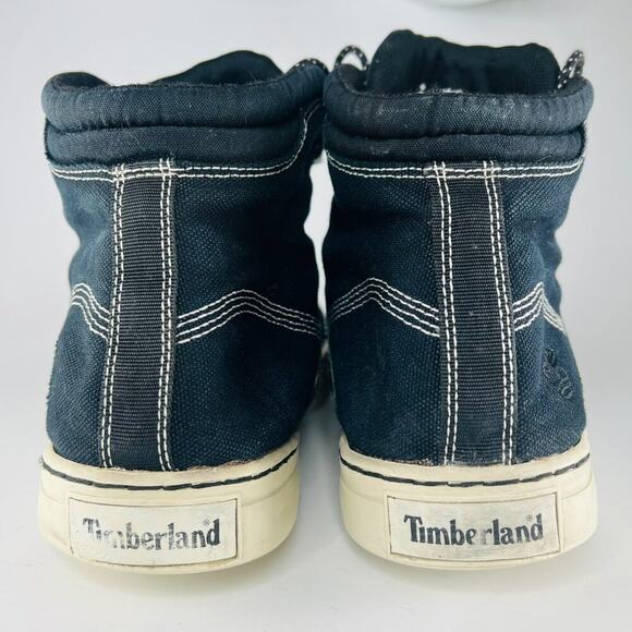 Timberland Dauset Hiker Canvas Hi Top Ankle Boots Sneakers Shoes Black Men 13 main image 5
